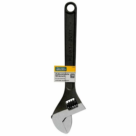 PROTECTIONPRO 18 in. Black Adjustable Wrench PR3309988